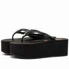 Simon Miller Women's Foami Platform Thong Sandal in Black