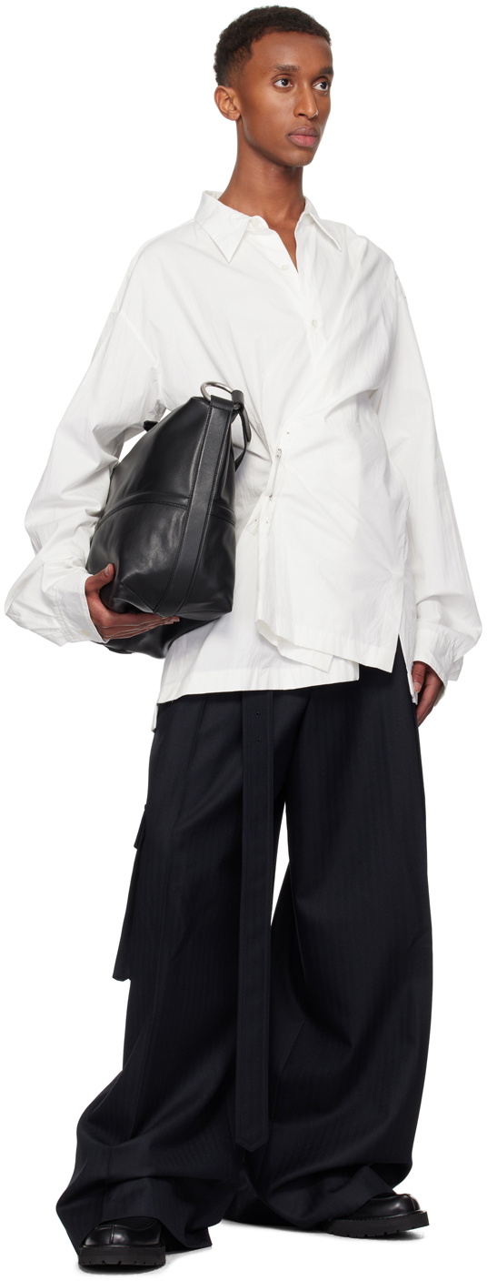 パンツ Dries Van Noten 24ss belted cargo pants Dries Van Noten 24ss belted cargo pants