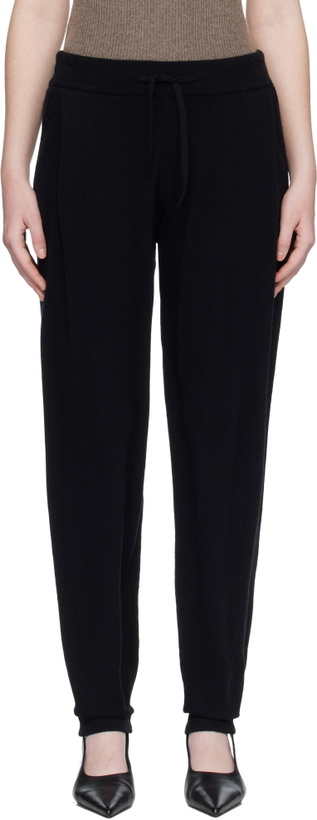 Photo: LISA YANG Black 'The Jo' Lounge Pants
