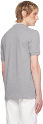 Fred Perry Gray Band Collar Henley