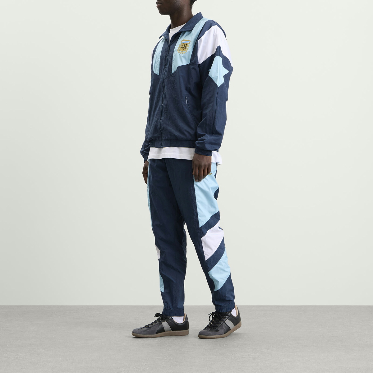 Adidas Men's AFA EQT Track Pant in Crew Navy