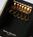 Maison Margiela - Printed leather key holder wallet