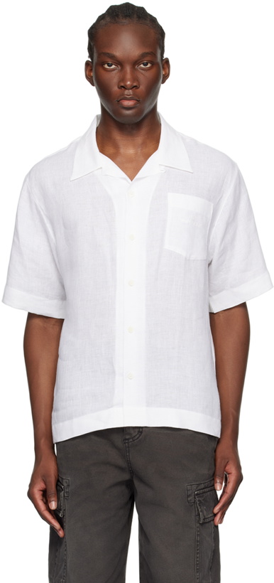 Photo: Givenchy White Patch Pocket Shirt