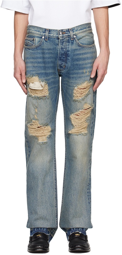 Photo: Rhude Indigo Beach Bum Jeans