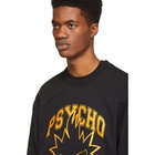 McQ Alexander McQueen Black and Yellow Psycho Billy Slouch Sweatshirt