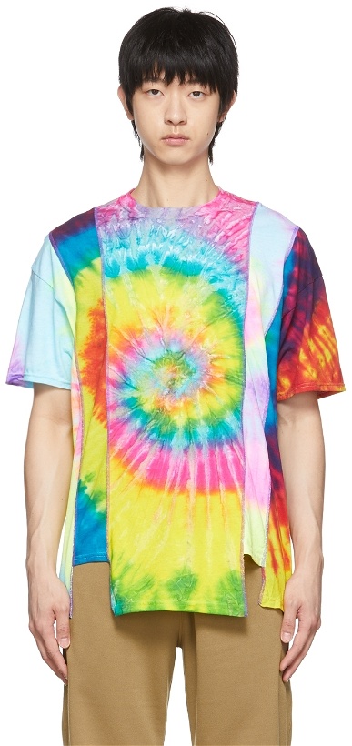 Photo: Needles Multicolor Cotton T-Shirt