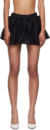 Pushbutton Black Wired Micro Skort