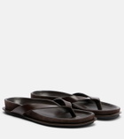 Jacquemus Tatanes leather thong sandals