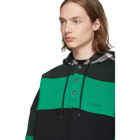 Balenciaga Green Heavy Layer Hoodie