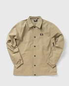 Dickies Oakport Coach Jacket Beige - Mens - Overshirts