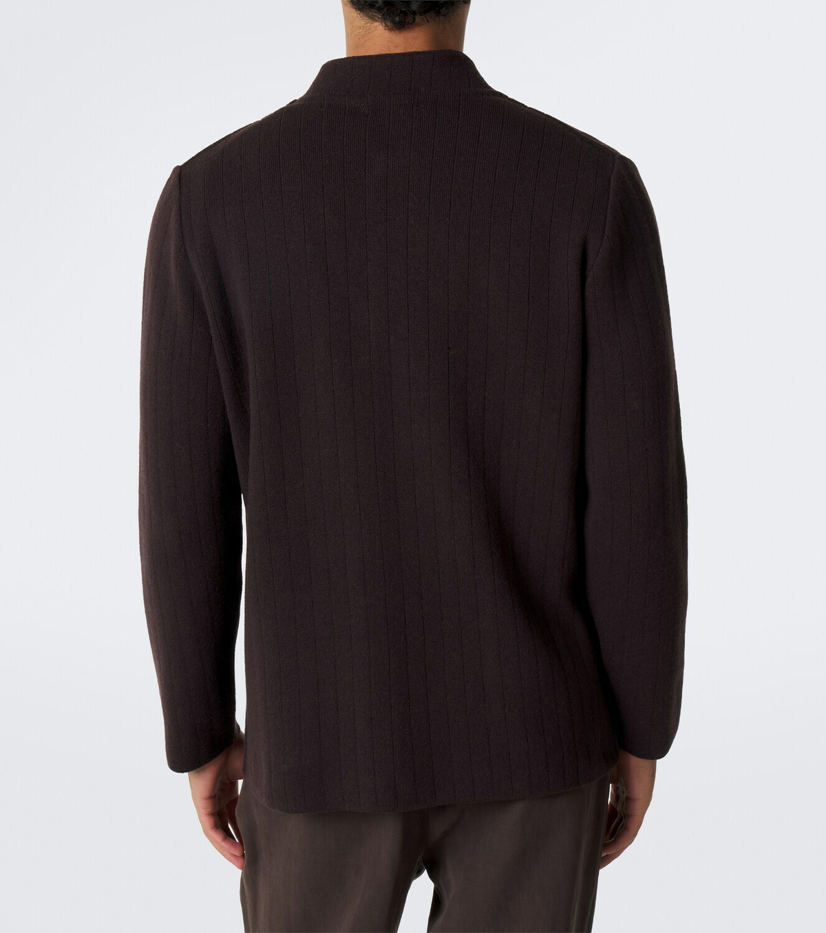 Lardini Knitted wool and cashmere blazer