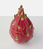 Bordallo Pinheiro Tropical Fruits Pitaya earthenware container
