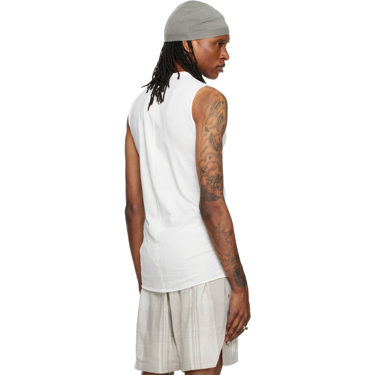 Rick Owens Off-White Tower Basic SL Tank Top