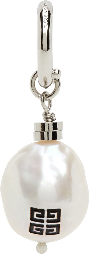 Photo: Givenchy Silver Josh Smith Edition 4G Pearl Earring
