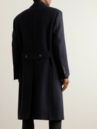 TOM FORD - Oversized Double-Breasted Wool Coat - Blue