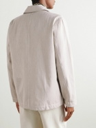 Frescobol Carioca - Belford Cotton and Cashmere-Blend Jacket - Neutrals