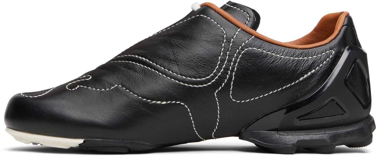 PUMA SSENSE Exclusive Black VS-1 Leather Sneakers Puma