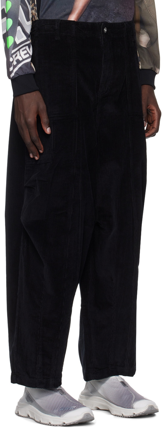 Perks and Mini Black Corduroy Pondering Trousers