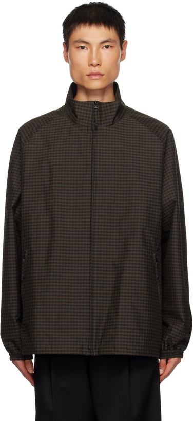 Photo: stein Brown Check Jacket