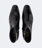 Saint Laurent Aurelien leather ankle boots