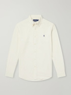 Polo Ralph Lauren - Button-Down Collar Cotton-Corduroy Shirt - Neutrals