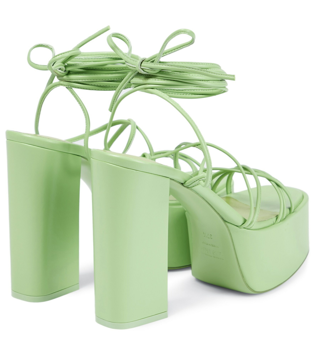 Paris Texas - Malena 130 leather platform sandals