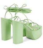Paris Texas - Malena 130 leather platform sandals
