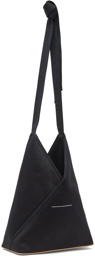 MM6 Maison Margiela Black Self-Tie Bag