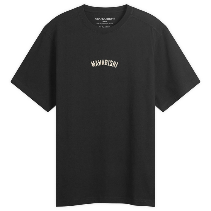 Photo: Maharishi Men's Organic Logo T-Shirt in Black
