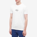 Calvin Klein Men's Monologo T-Shirt in Bright White