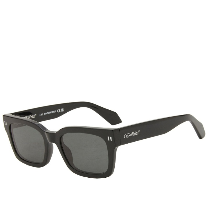 Photo: Off-White Sunglasses Off-White Midland Sunglasses in Black/Dark Grey 