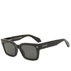 Off-White Sunglasses Off-White Midland Sunglasses in Black/Dark Grey 