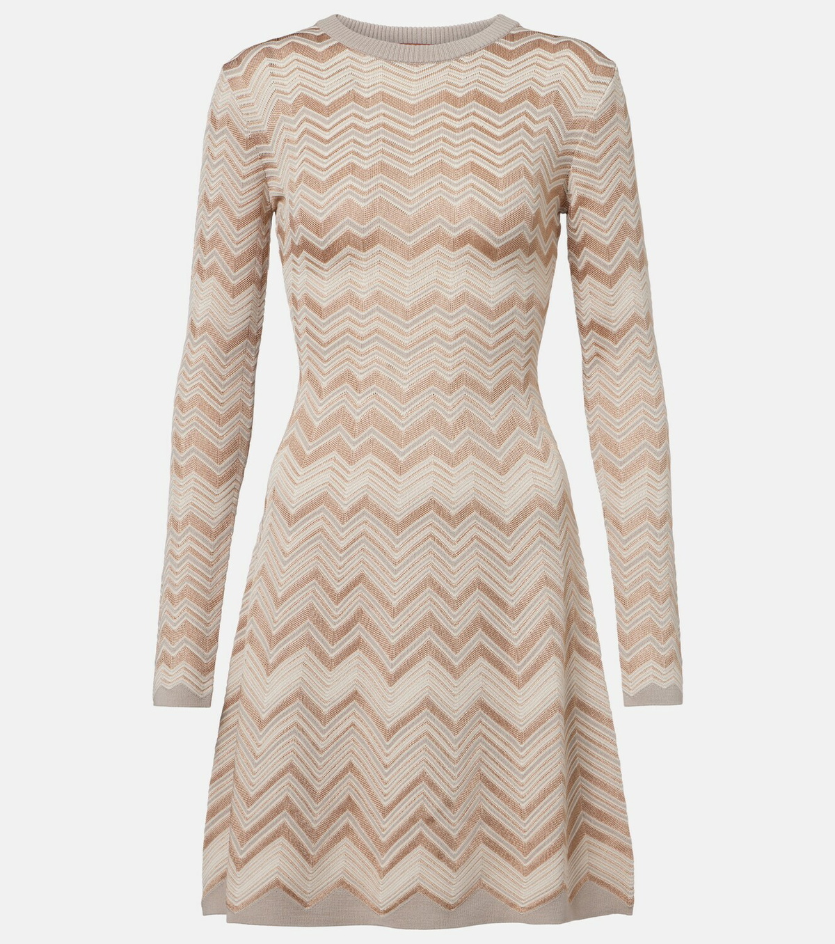 Missoni Zigzag knitted minidress