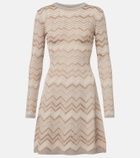 Missoni Zigzag knitted minidress