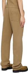 Entire Studios Taupe Straight-Leg Sweatpants