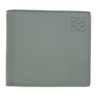 Loewe Blue Anagram Bifold Wallet