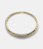 Marina B Onda 18kt gold choker with diamonds