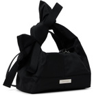 Marc Jacobs Black 'The Bow Nylon Mini Sack' Tote