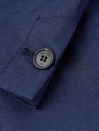 Slowear - Venezia 1951 Cotton and Linen-Blend Twill Chore Jacket - Blue