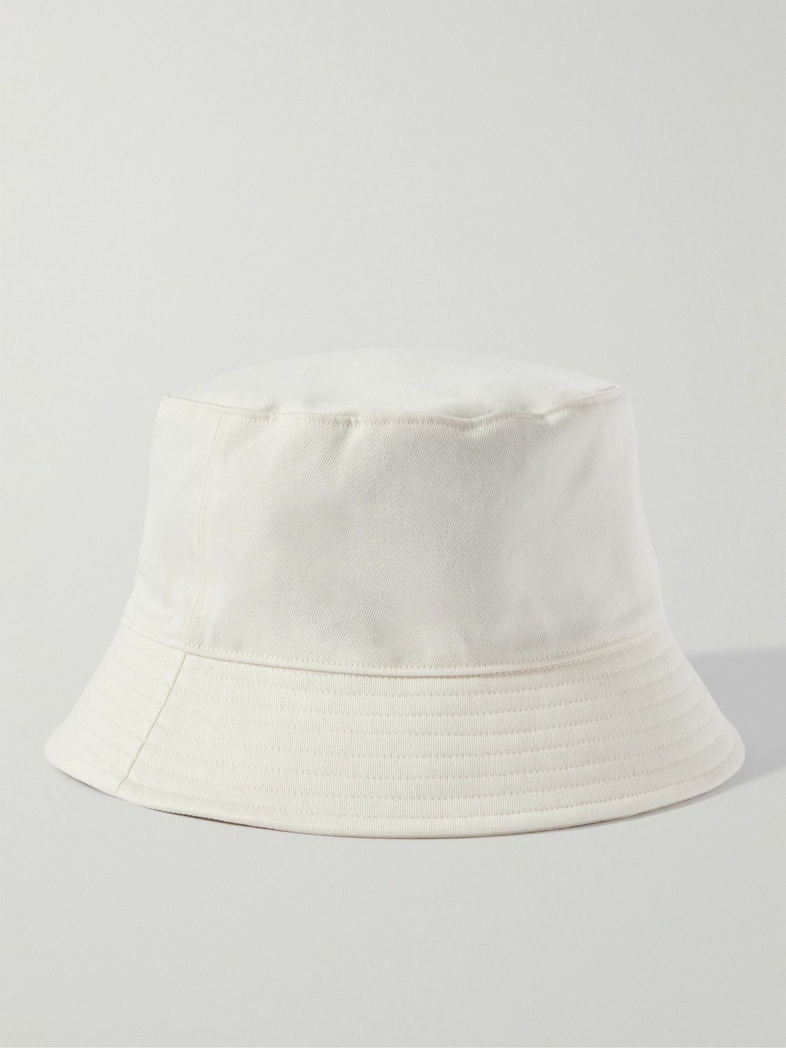nanamica - Logo-Emboidered Cotton-Blend Twill Bucket Hat - Neutrals ...