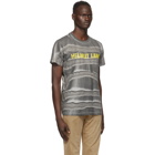 Helmut Lang Grey Marble Dye Standard T-Shirt