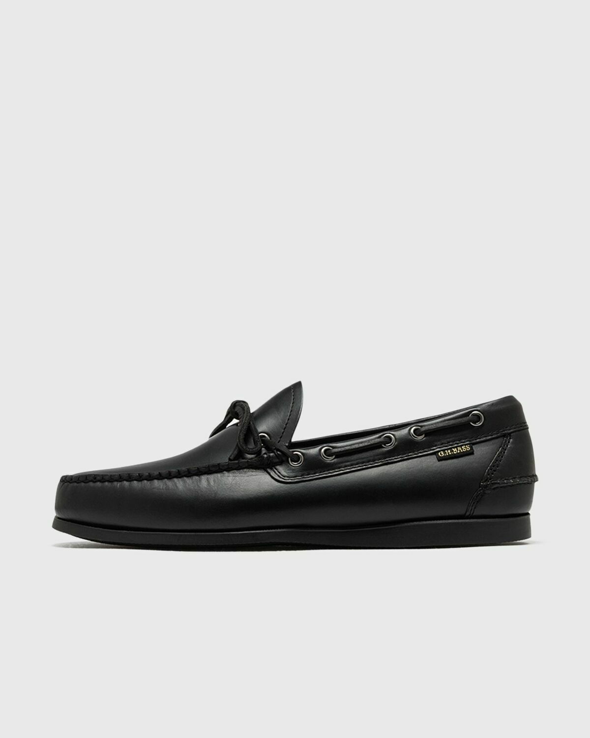 靴 G.H. BASS CAMP MOC / BLACK MONO US9 カジュアルシューズ | 12011 CAMP MOC / BLACK MONO (RUBBER SOLE