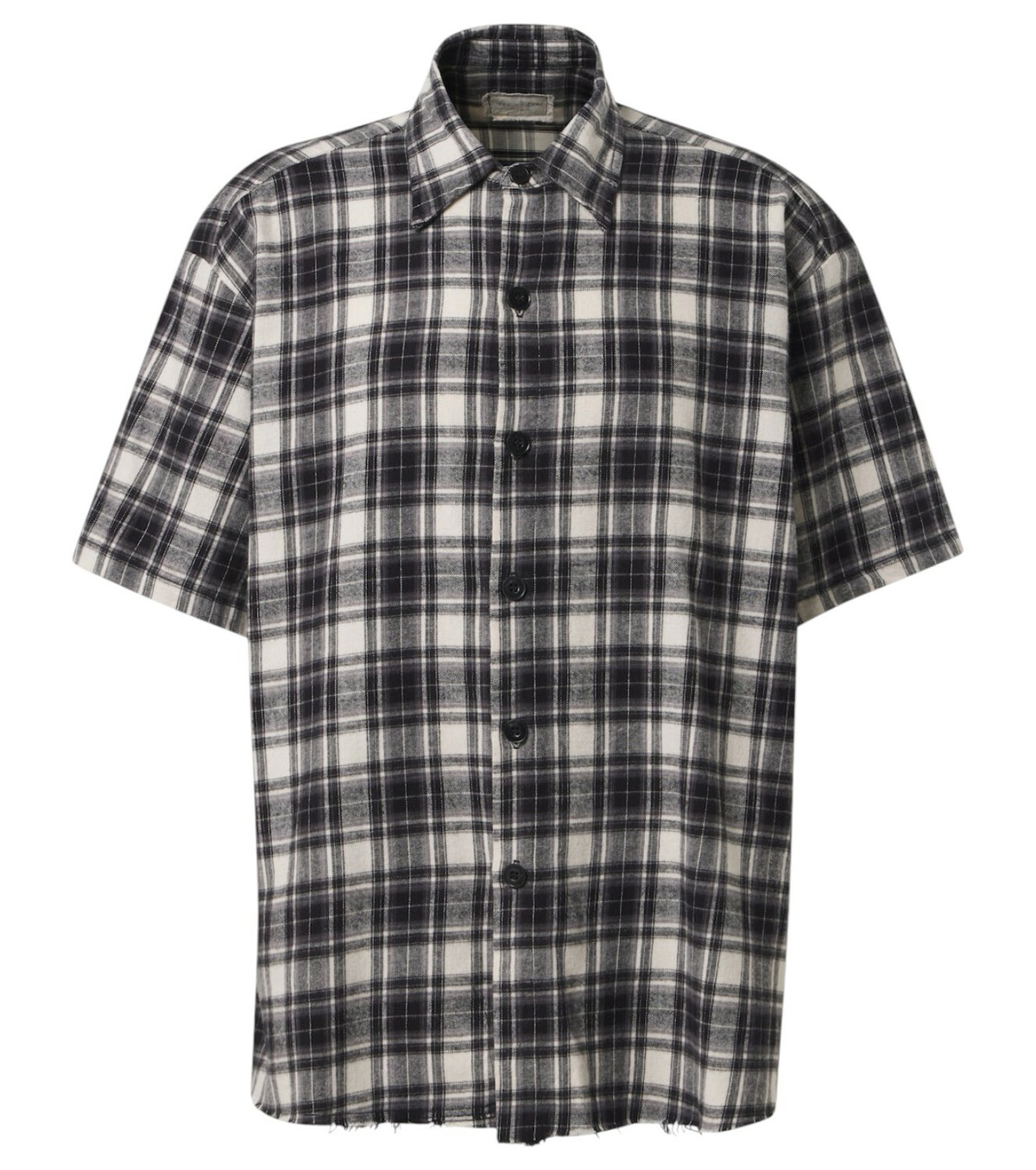 Greg Lauren Green Army Plaid Studio Shirt Greg Lauren