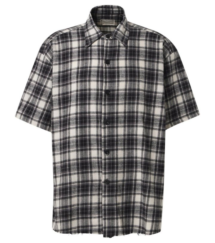 Photo: Greg Lauren Plaid cotton shirt