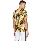 Versace White and Gold Acanthus Taylor T-Shirt