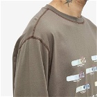 AFFIX Men's Long Sleeve Spirit T-Shirt in Soft Brown