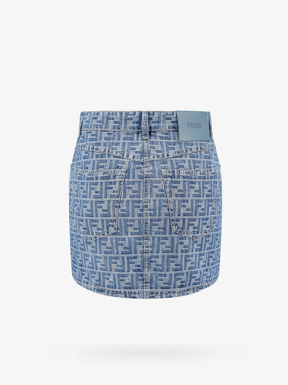 Fendi Skirt Blue Womens Fendi