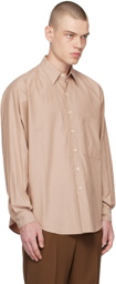 AURALEE Beige Oversized Shirt