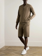 Hanro - Natural Living Cotton-Blend Jersey Track Jacket - Neutrals