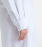 The Frankie Shop Bloom cotton poplin shirt dress